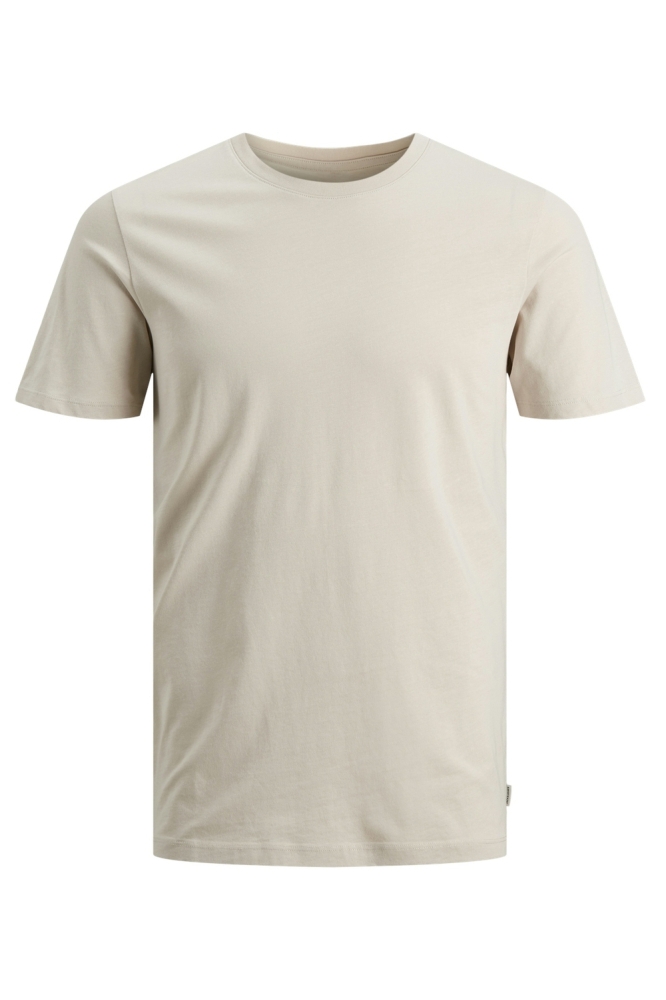 JJEORGANIC BASIC TEE SS O-NECK NOOS 12156101 MOONBEAM